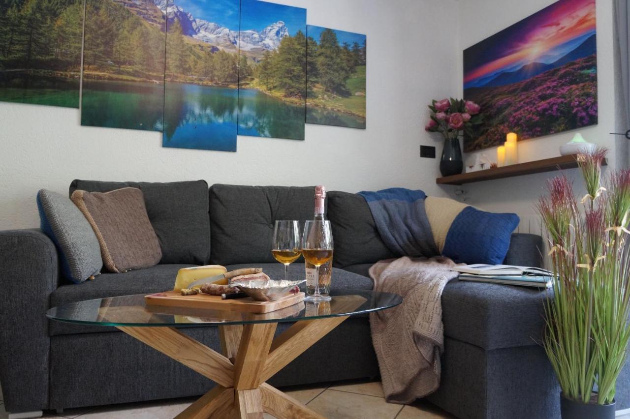 Ferienwohnung Window On The Mountains Breuil-Cervinia Exterior foto